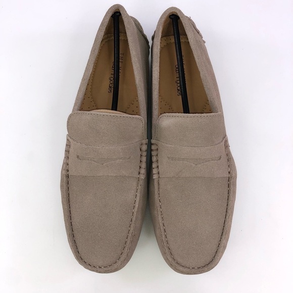 The Men’s Store Bloomingdales Dark Grey Penny Driver Loafer Shoes main image 5